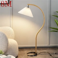 8m contemporary floor lamp nordic creative led vintage standing light for home decor hotel living room bedroom bed side