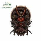 EARLFAMILY 13 см x 9,5 см для самурайского Красного Монстра, автомобильные наклейки на бампер, защита от царапин, наклейка на холодильник, фургон, Мультяшные автомобильные аксессуары