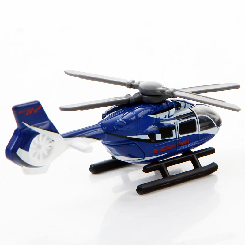 10CM TOMY 1/167 BK117 D-2 Helicopter Scale Alloy TOMICA Toy Vehicle Metal Model Children Present Decoration Original Kid Ins