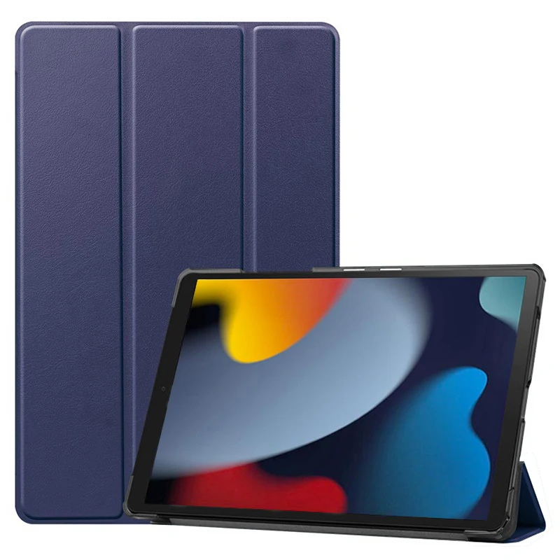 

RYWER PU Leather ipad 2021 case Tri-fold ebook Case For iPad 9 10.2 Case Tablets Sleeve iPad 9th generation Stand Cover
