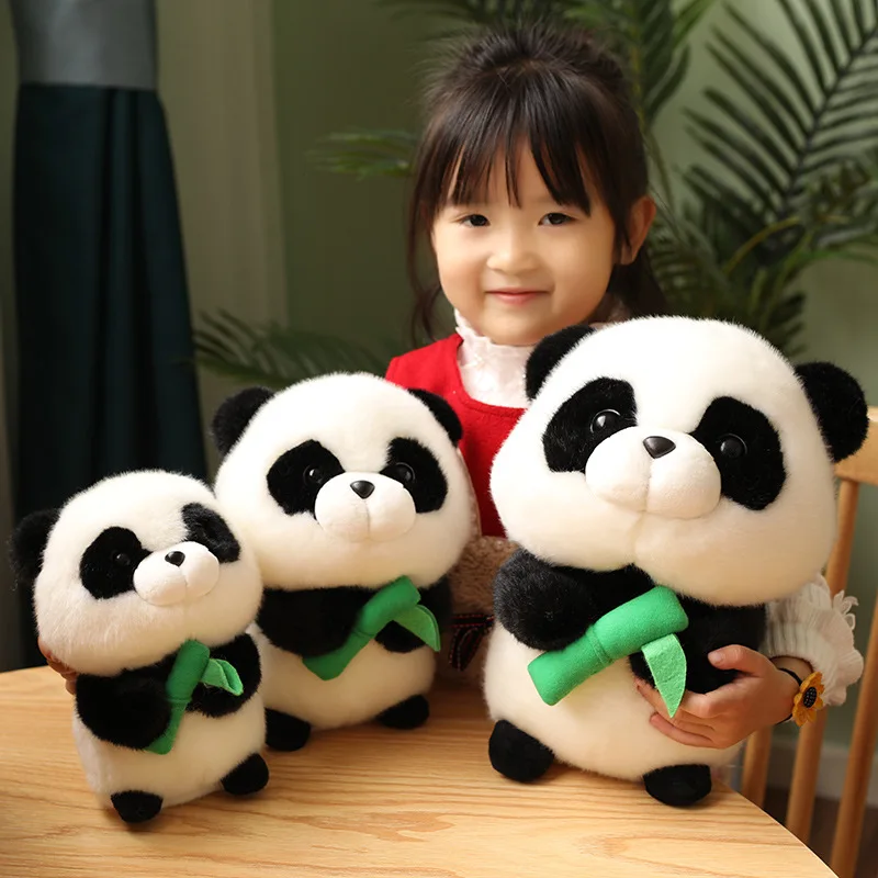 

Stuffed China Panda 20cm Simulation Wild Animals Plush Toys Hamster Squirrel Cat Stuffed Dolls Gifts For Kids Boy Girls