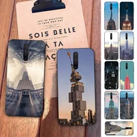 fhnblj the empire state building new york city phone case for redmi 5 6 7 8 9 a 5plus k20 4x s2 go 6 k30 pro