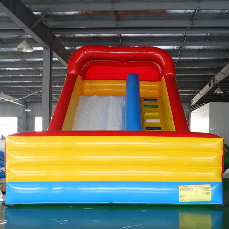 tarpaulin slide colorful inflatable bouncers slide kids pvc slide popular trampoline slide free blower