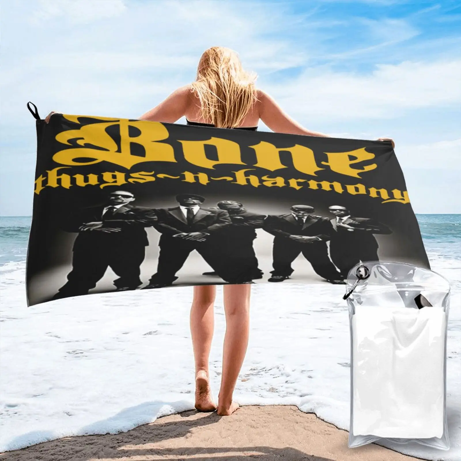 

Bone Thugs N Harmony Beach Towel Beach Blanket Large Bath Towel For Home Bath Towel Bathroom Furniture Sets Luxury Beach Towel