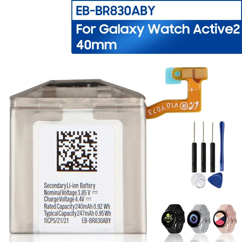 Фото Аккумулятор для Samsung Galaxy Watch Active2 40 мм SM-R830 SM-R835, Galaxy Watch3 41 мм SM-R850 R855 EB-BR830ABY №5
