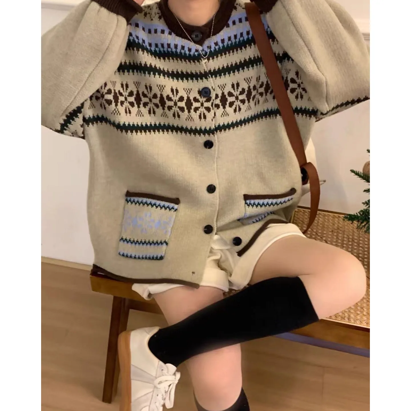 Свитер Mujer Prendas De Punto Nuevas Топы Sueter Aesthetic Ropa Coreana Большие размеры Женская одежда Harajuku