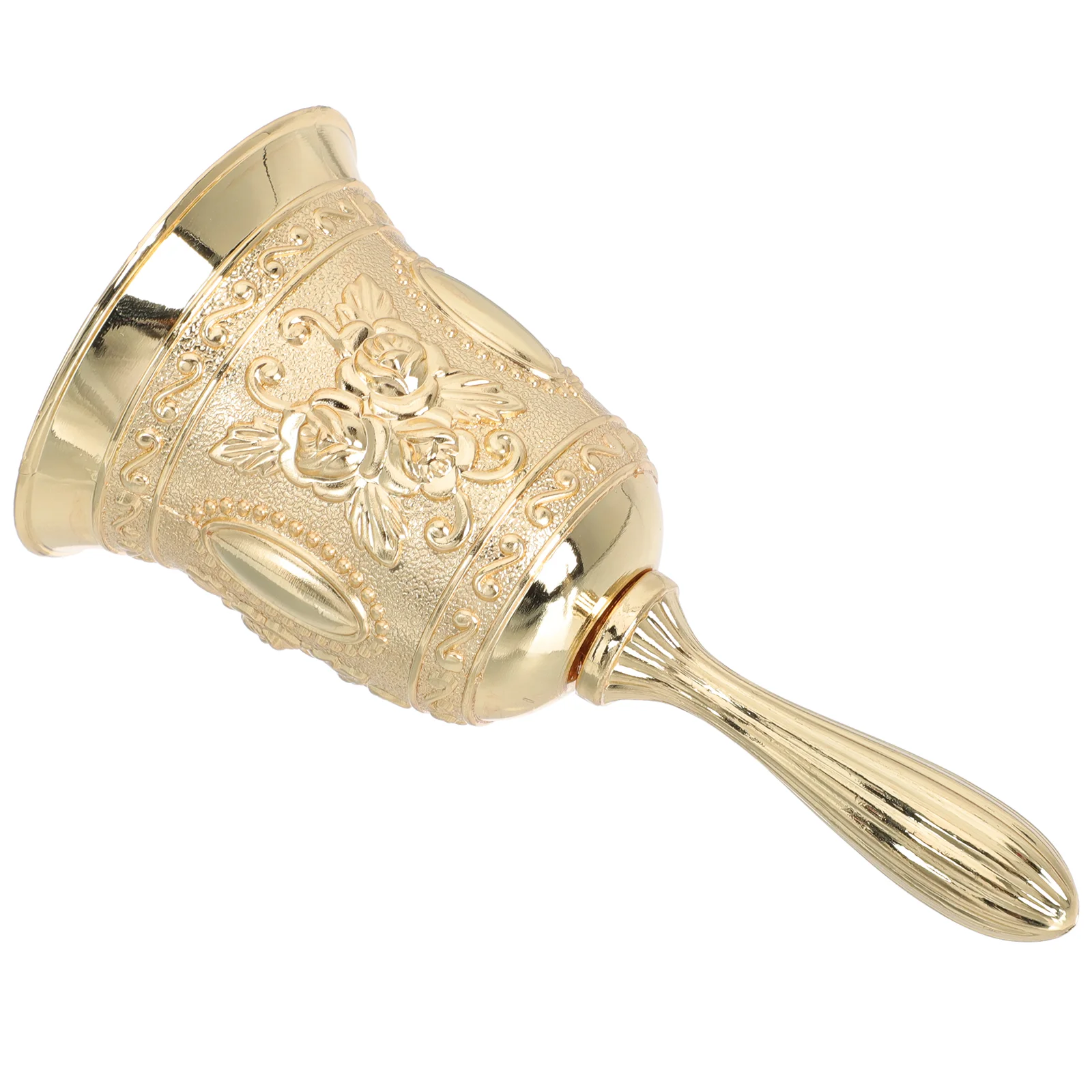 

Hand Ring Bell Small Decorative Mini Zinc Alloy Restaurant Adornment School Ornament Child