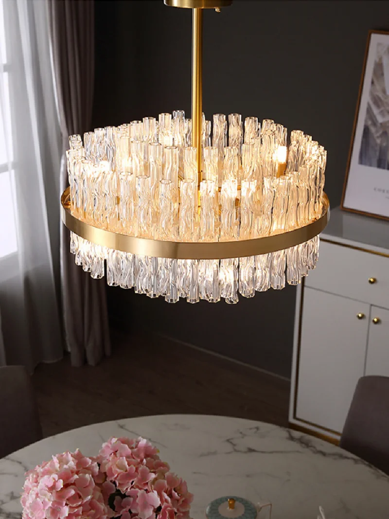 

Новинка 2023, современные люстры для гостиной, люстры для столовой, подвесные светильники из искусственной бронзы, подвесные светильники для ...