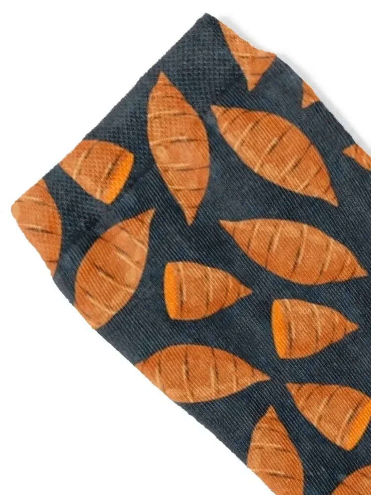 Фото Yams - сладкий картофель (синий) Носки незаменимые рождественские чулки роскошные носки для девочек Мужские №2