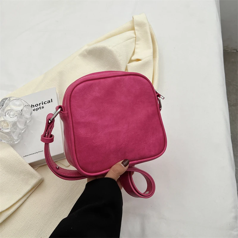 

Small Bags High Quality Women Messenger Bags Quality Leather Female Sweet Shoulder Bag Vintage Leather Handbags Bolsa Feminina