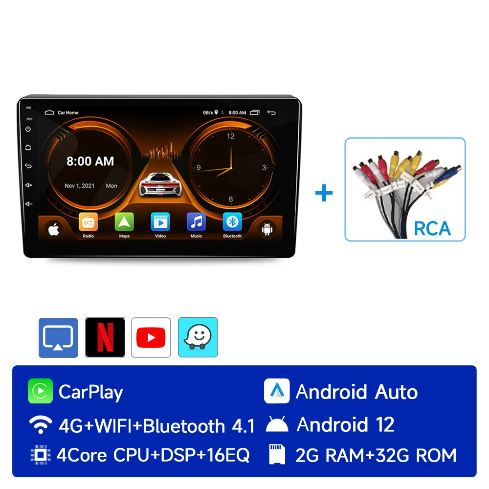 

Автомагнитола 2din Android 12 для Citroen Berlingo B9 2008 - 2019 Peugeot Partner мультимедийный стерео Carplay GPS-навигатор головное устройство