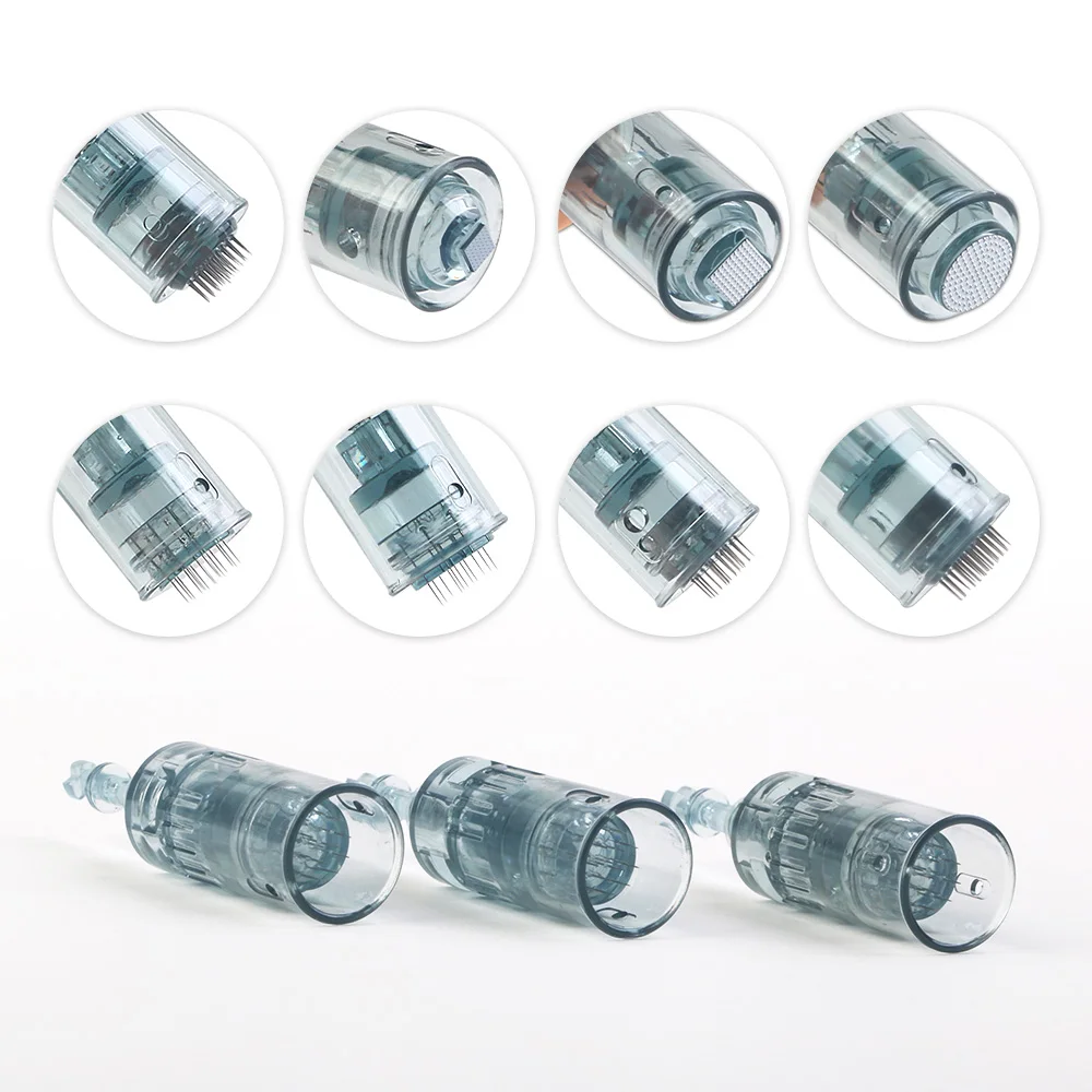 

Dr.pen M8 Cartridges Dermapen Mesotherapy Needles RF Microneedling Machine Accessories Dr Pen M8 Bb Glow Drag Nano Cartridge