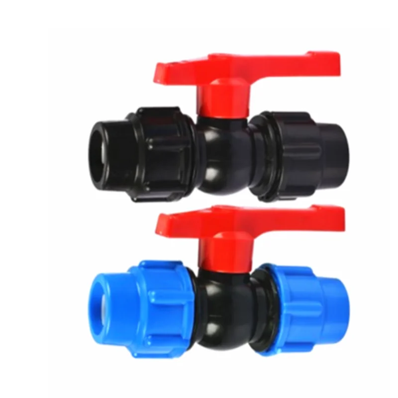 

Пластиковые водопроводные трубы 20/25/32/40/50/63 мм, быстроразъемный клапан, ПЭ трубчатые шаровые клапаны, аксессуары