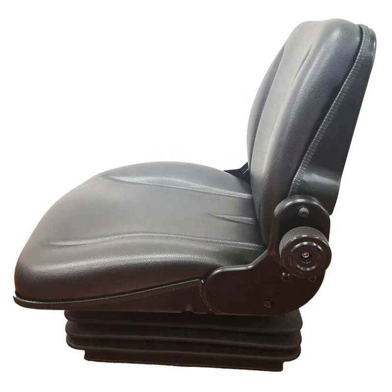 

Forklift Driver Seat Black Low Profile Suspension Bucket Seat