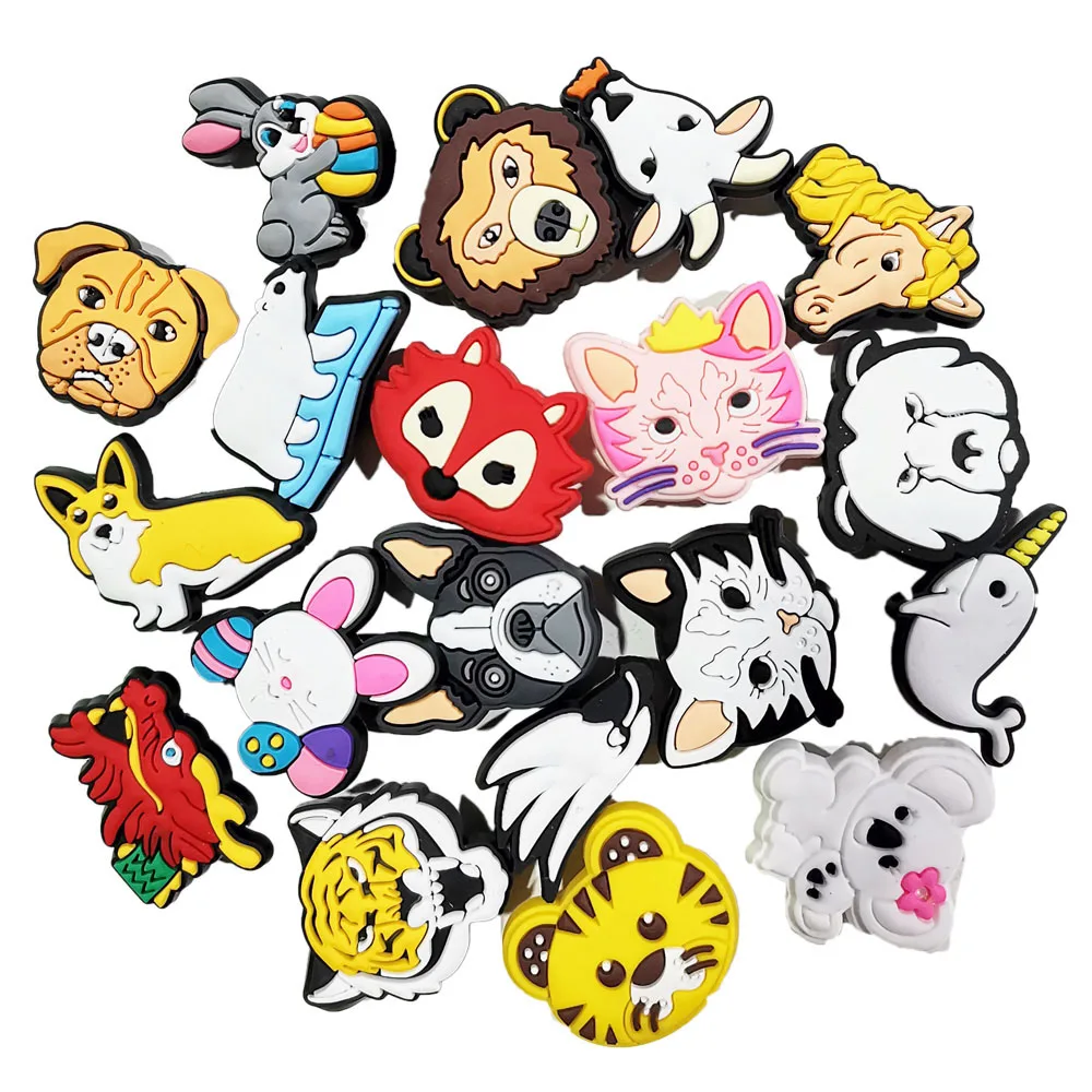 

Shoe Charms Decorations Fits for Crocs Accessories Animal Pins Buckle Boys Girls Kids Women Teens Christmas Gifts Party Favors