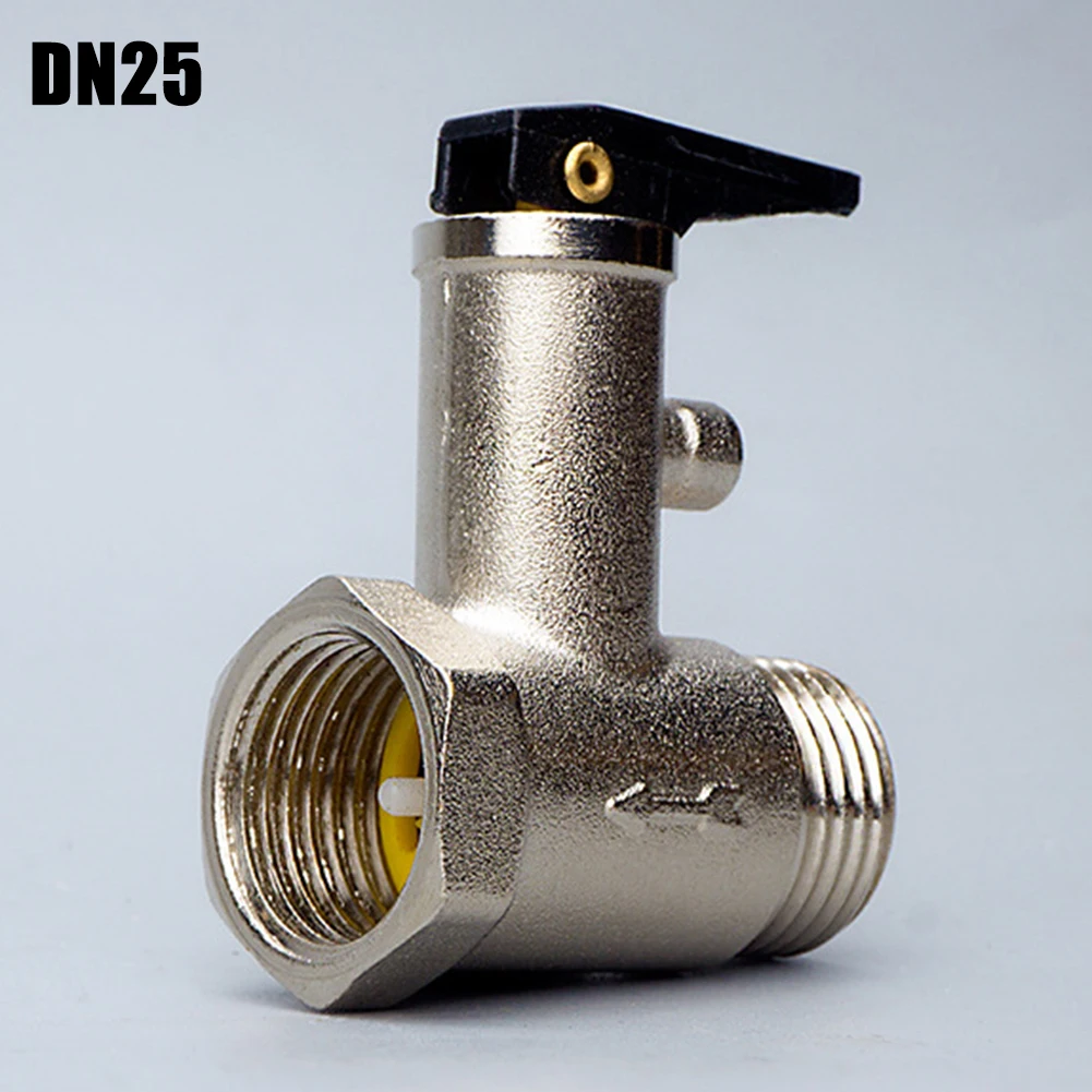

Safety Pressure Relief Valve Garden Brass Safety Valve Chrome Plated Brass