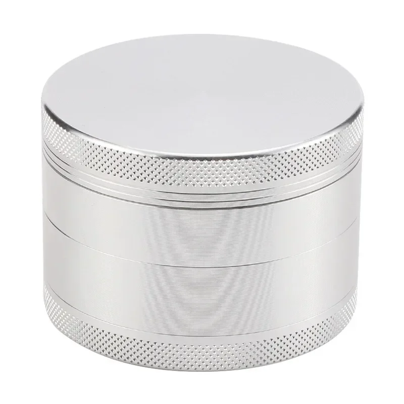 

40/50mm Metal Herb Grinder 4-Layer Spice Pepper Mill Mortar Grass Raw Tobacco Grinder Cigarette Smoking Accessories Kitchen Tool