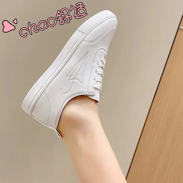 Spring and Autumn New Versatile Little White Sneakers 2023 Spring Student Ins Casual Sneakers Women