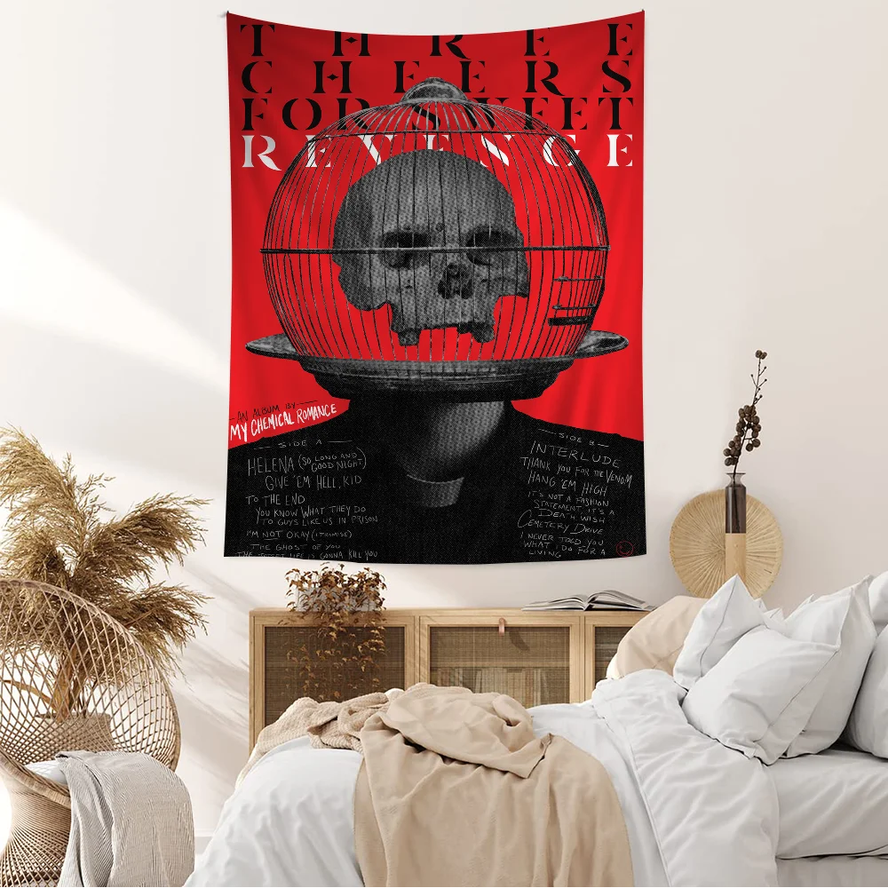 M-My C-Chemical R-Romance Band мультяшный гобелен украшение дома хиппи богемное гадание