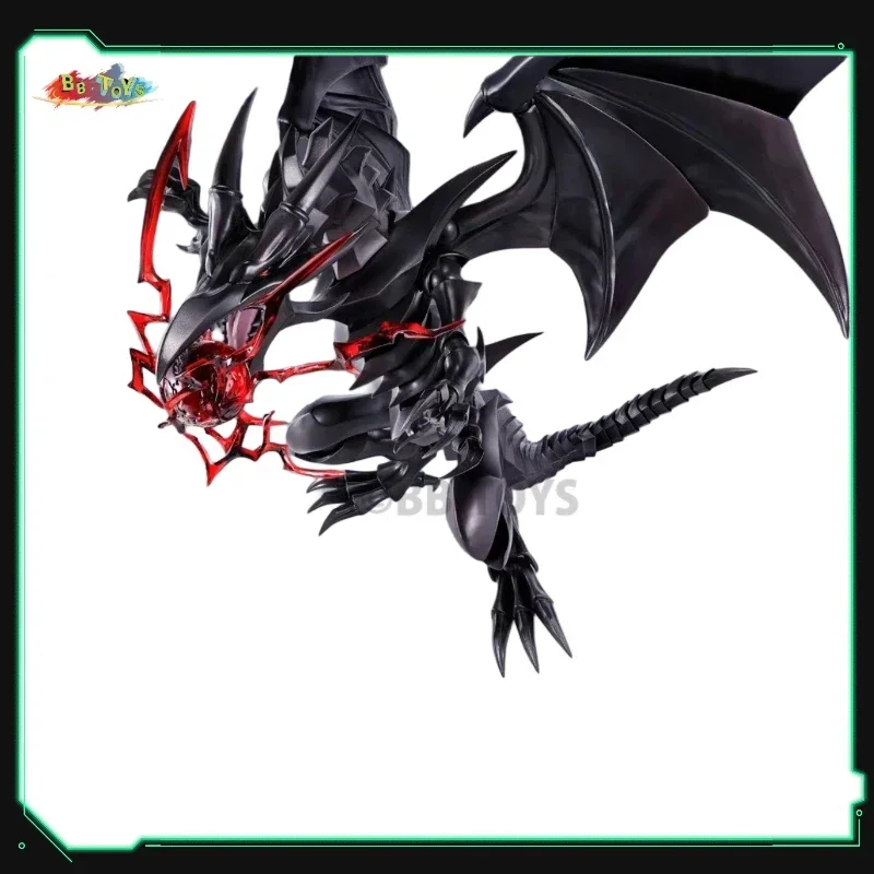 В наличии BB натуральная Bandai S.h.monsterarts Shm Yu-gi-oh красные глаза черный дракон фигурки
