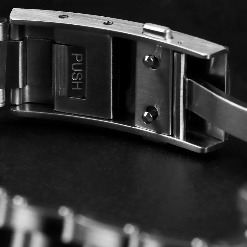 Cronos Роскошные мужские часы 37 мм Diver BB54 Винтаж Автоматический матовый/алюминиевый