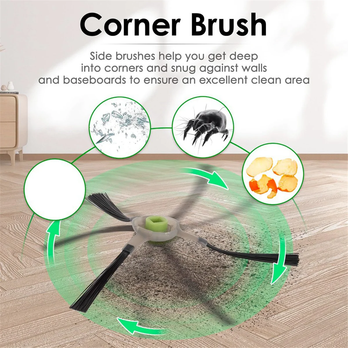 14 шт. запасные части для Lefant M210B M213S M210S M210 M213 робот-пылесос HEPA фильтр боковые щетки