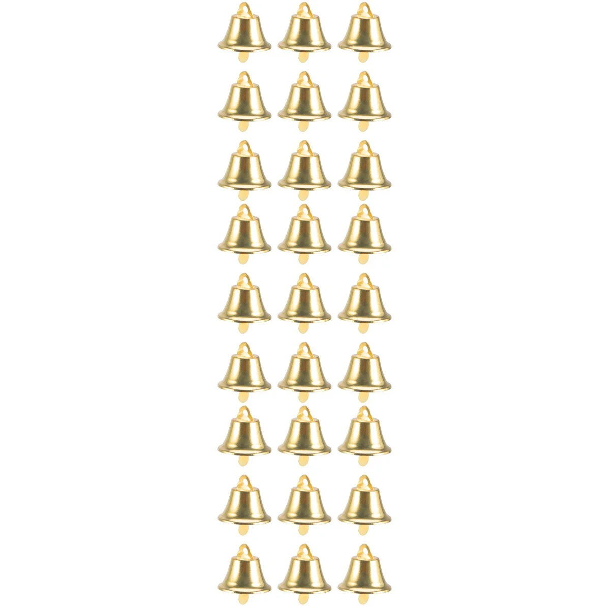 

105 pcs Christmas Bell DIY Accessary Christmas Iron Bell Mini Bell Christmas Supplies for Yard
