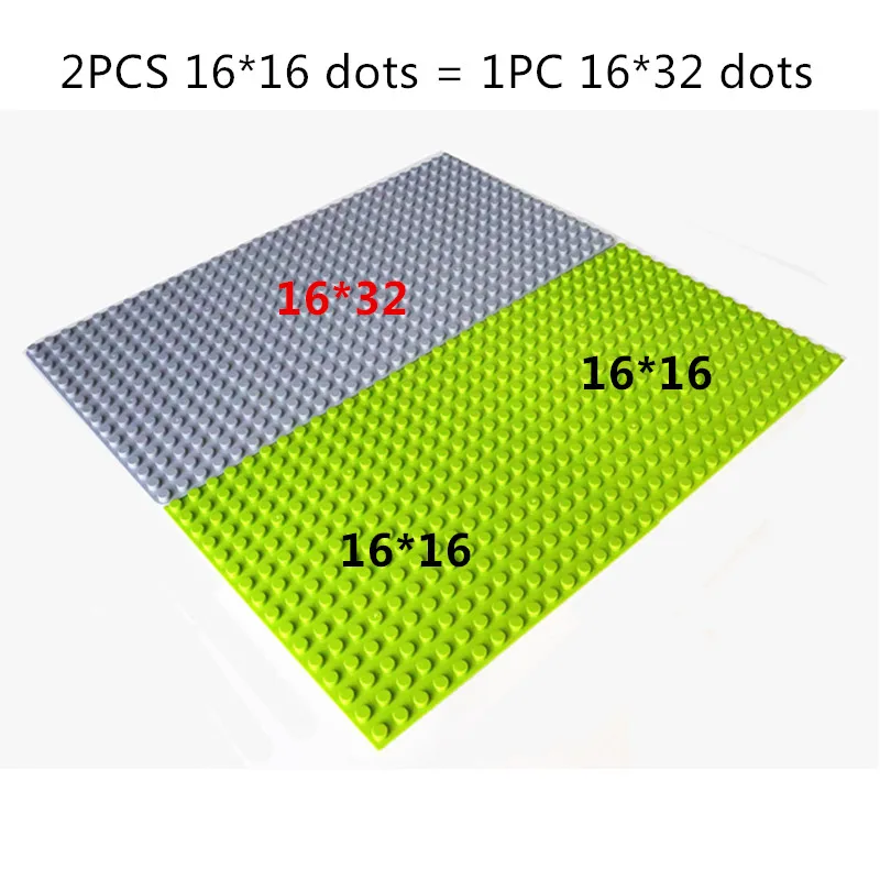 FancyTree большие строительные блоки пластиковые 12x16 16x16 16x32 точек