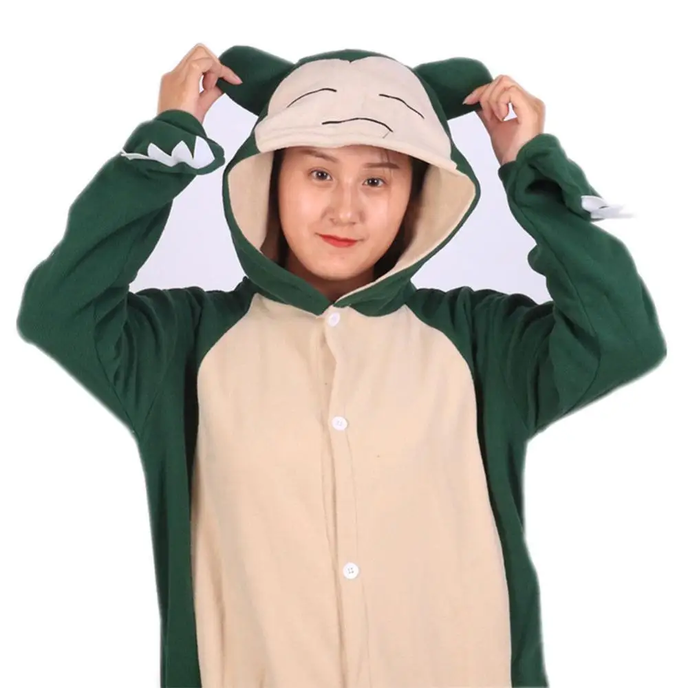 Кигуруми снорлакс комбинезон-кигуруми в виде животных для взрослых комбинезон с