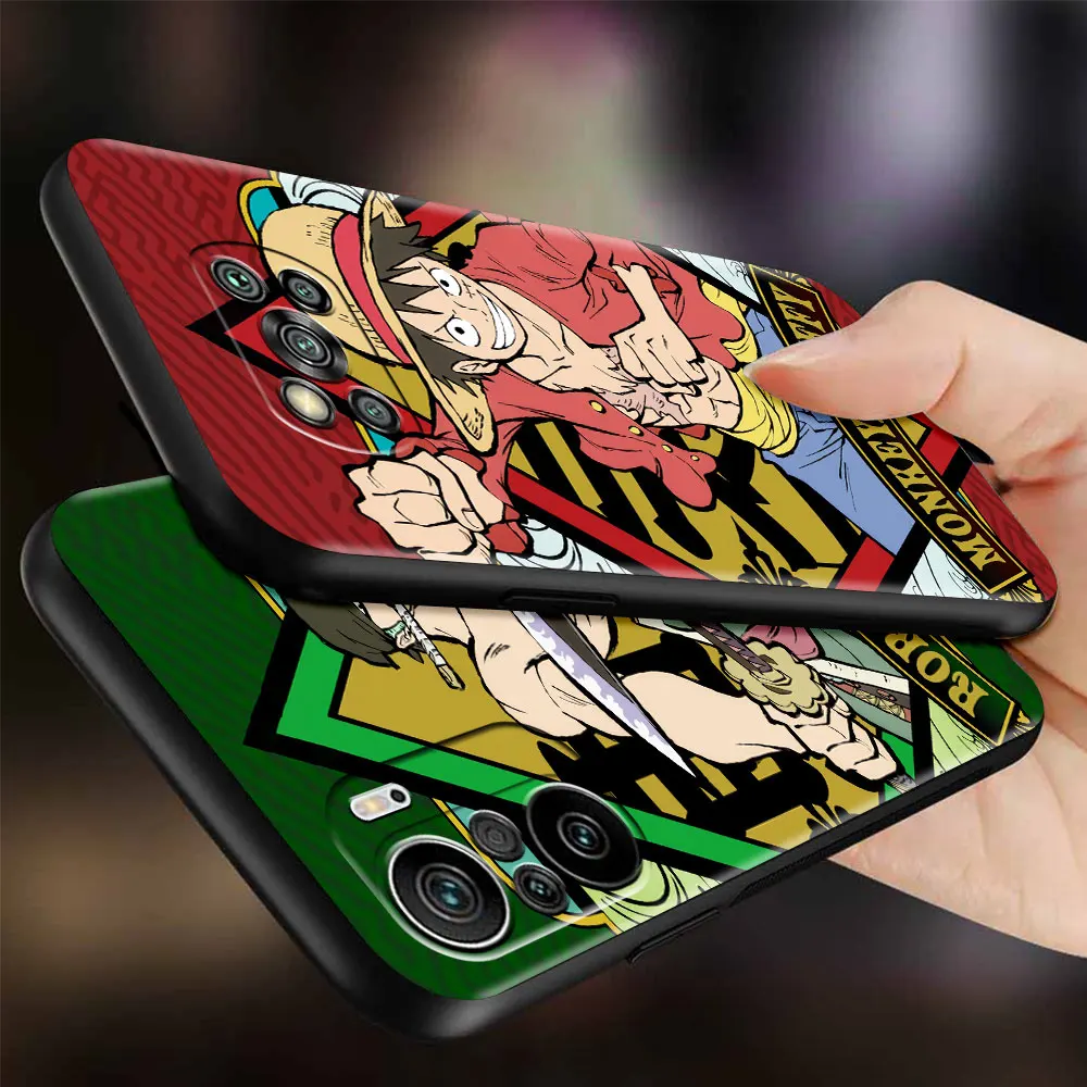 funda case for xiaomi mi poco x3 pro x4 nfc f3 gt m3 m4 f4 f1 11 lite 5g ne 11t 10t 9t soft phone cover one piece hot anime capa free global shipping