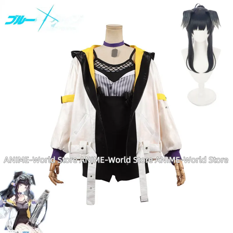

Game Blue Archive Snekozuka Hibiki Cosplay Costume Women Cute Party Suit Coat Top Pants Halloween Carnival Outfits Custom Made