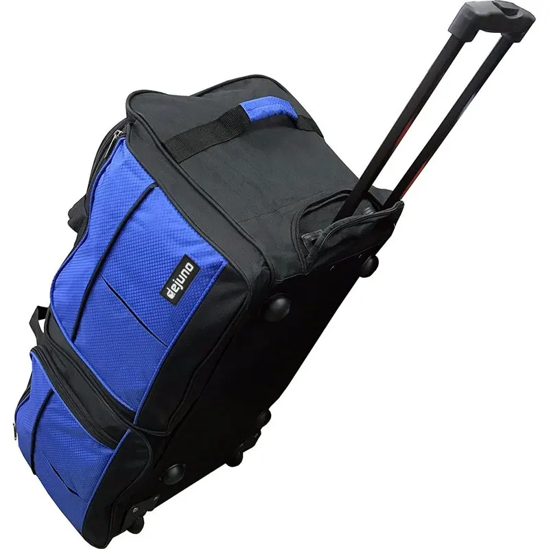 20-inch Carry-On Rolling Duffle Bag - Blue