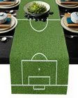 Высококачественная настольная дорожка, украшение для футбольного поля, газона, игры, журнального столика, свадебный банкет, вечеринка, гостиница, домашняя скатерть