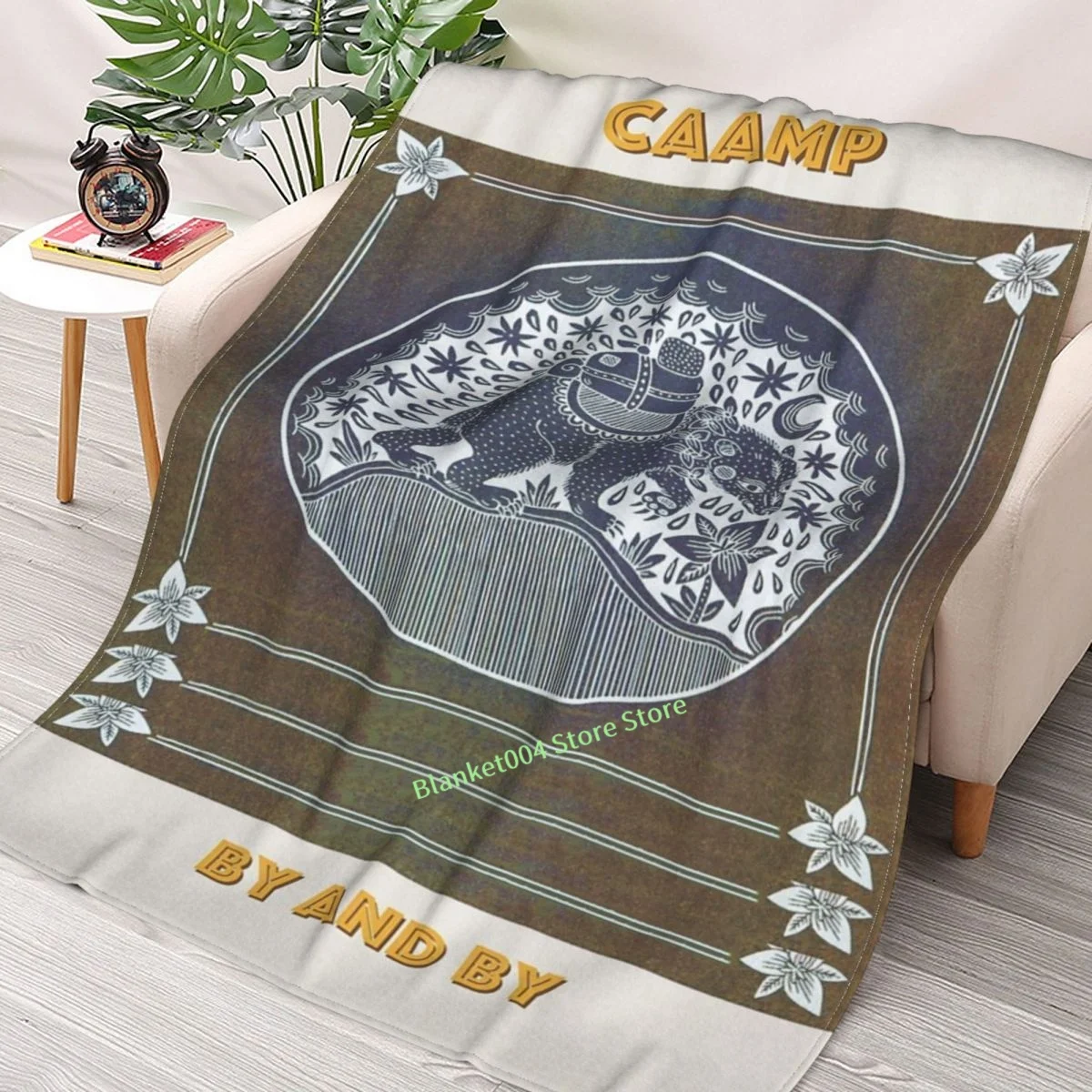 

Декоративное одеяло Caamp с 3D принтом для дивана, спальни, детей и взрослых, рождественский подарок