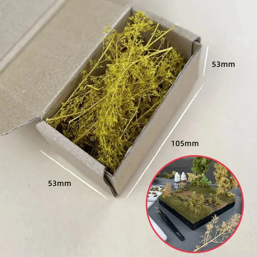 Имитация дерева сцена овощение миниатюрная трибуловая втулка для поезда HO N