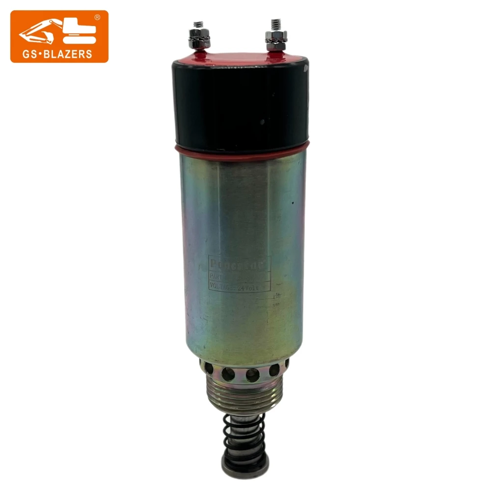 Электромагнитный клапан остановки топлива экскаватора 125-5772 для деталей CAT 332 24 В