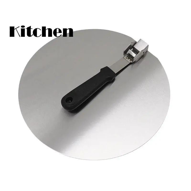 Лопатка для пиццы из нержавеющей стали складной антипригарный органайзер