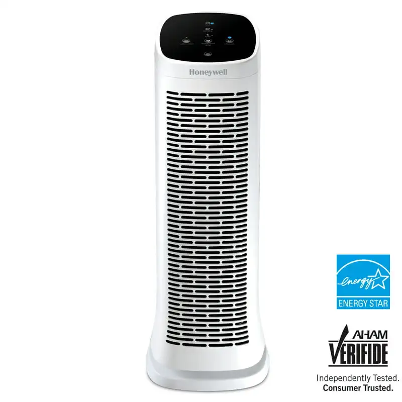 

Воздухоочиститель Air Genius 3 с постоянным моющимся фильтром, средние и большие помещения (225 кв. футов), HFD300, белый