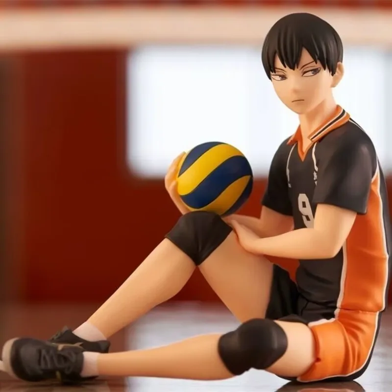 Фото Набор фигурок Haikyuu: коллекционная модель Хинаты и Кагеямы, призовая фигурка из ПВХ для рабочего стола, домашний декор, подарок для любителей манги №1