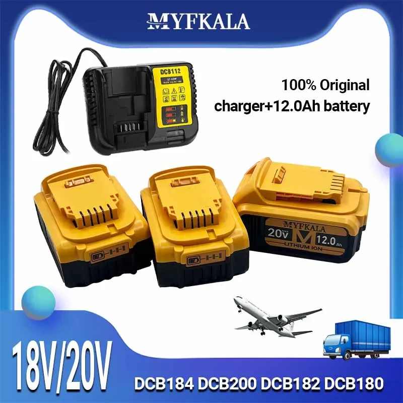 Аккумулятор для Dewalt DCB200 12000 мАч 20В