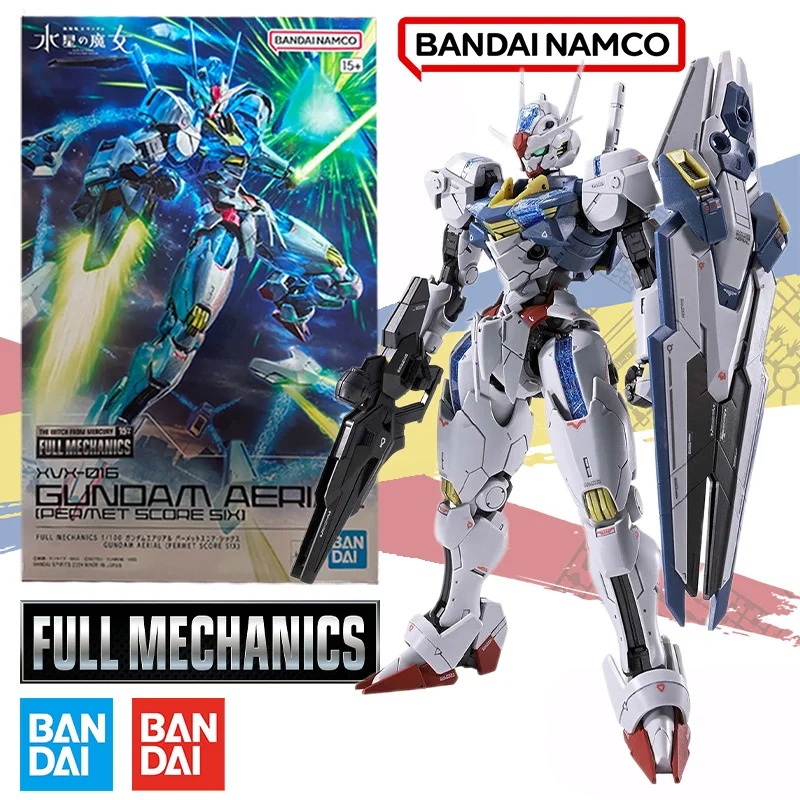 Фигурка полной механики Bandai FM 1/100 ведьма из Mercury GUNDAM воздушная позволяет аниме