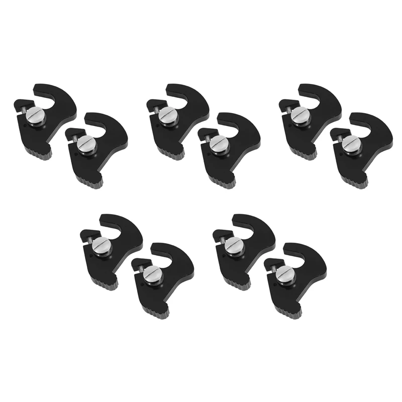 

10X Detachable Rotary Bar Luggage Rack Docking Latch Kit For Touring Road King Street Electra Glide Sportster 883 1200