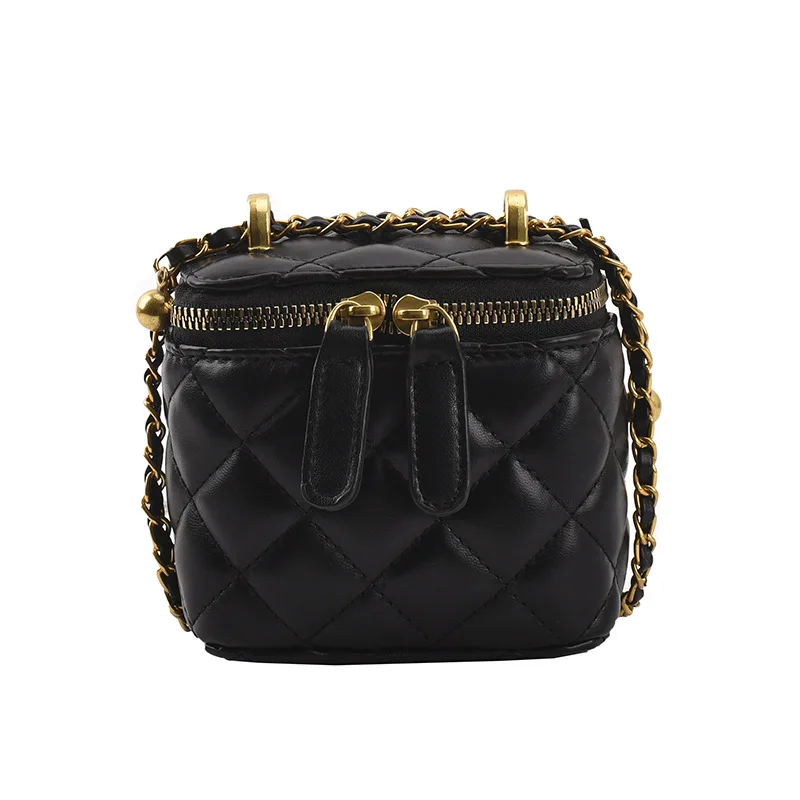 

PU Little Girls Solid Mini Shoulder Bag for Kids Coin Purse Handbags Chain Lipstick Messenger Princess Bags Purse Children Bag