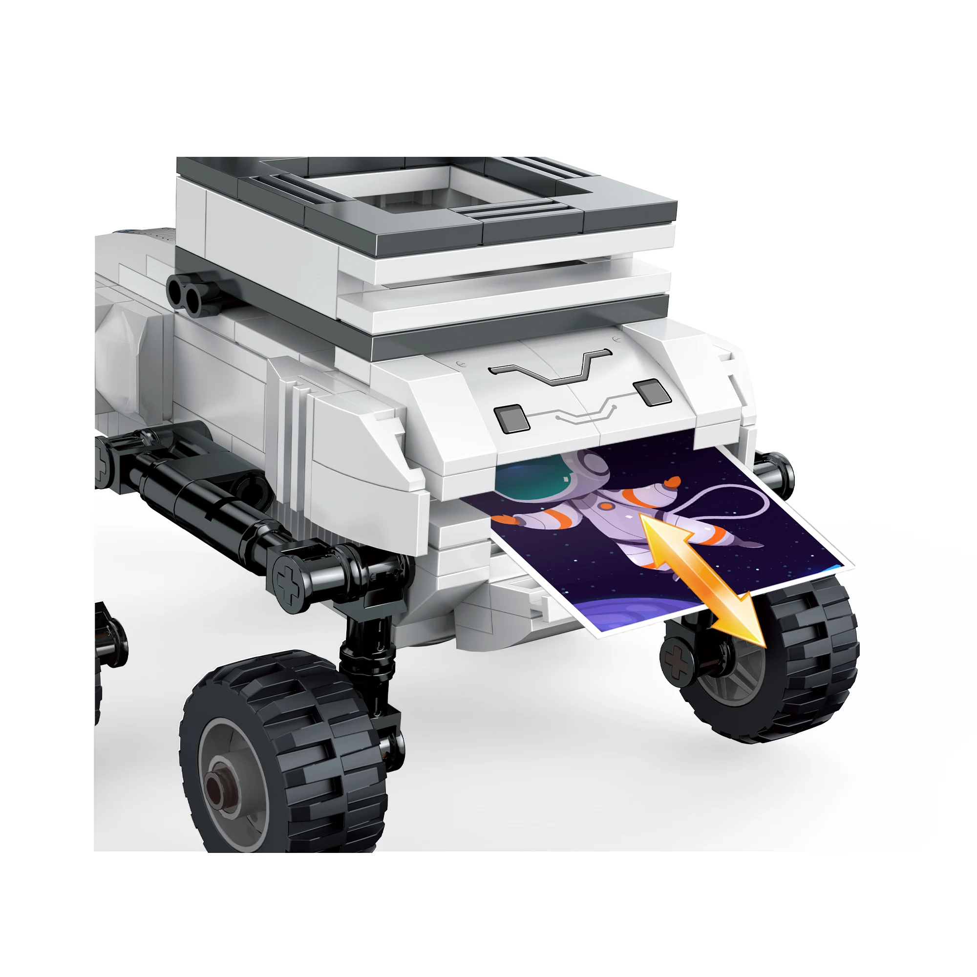 Набор строительных блоков Cogo Space Mars Rover для аэрокосмической техники сборный