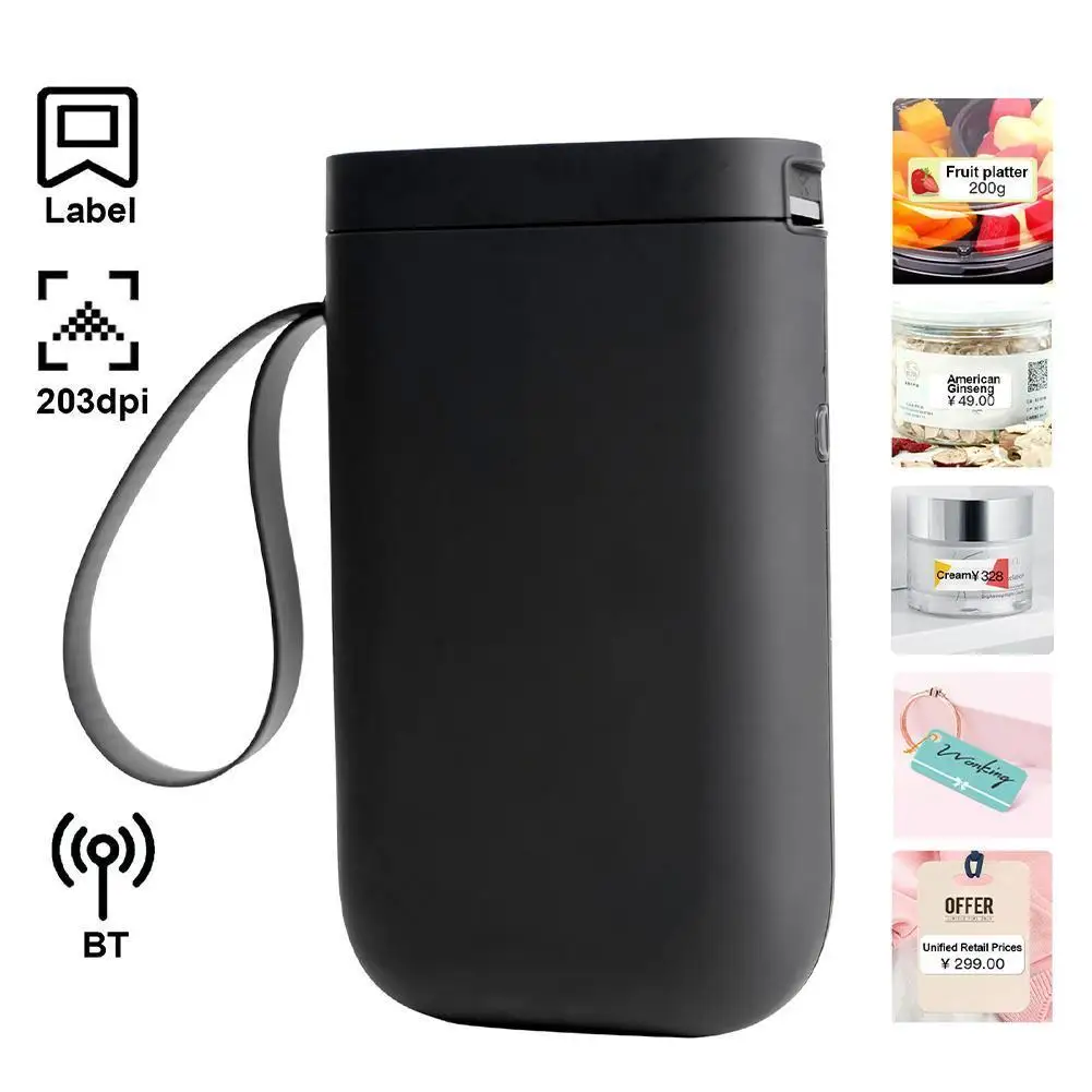 

Беспроводной принтер для этикеток Niimbot D11, портативный карманный принтер для этикеток с Bluetooth, термопринтер для этикеток, быстрая печать, для...