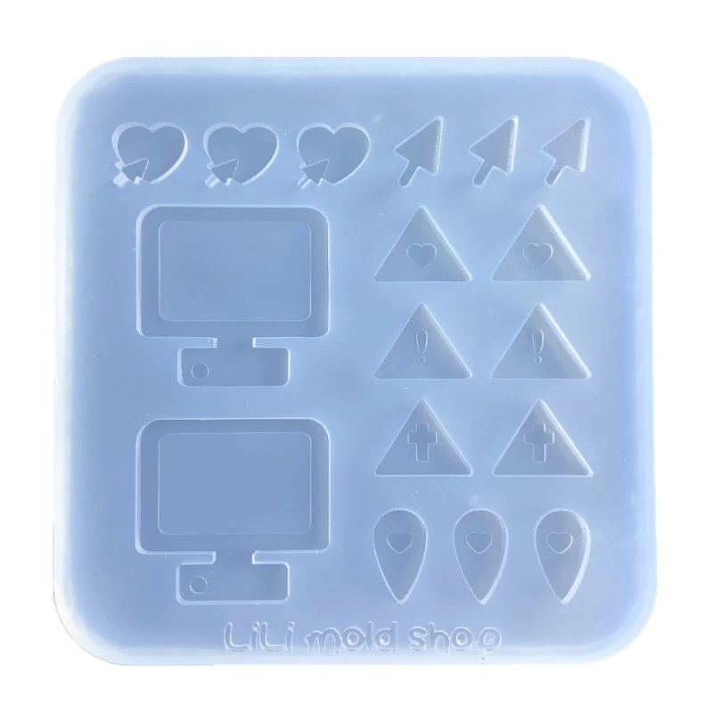 

Quicksand Shaker Filler Epoxy Resin Mold Resin Filling Silicone Mould DIY Casting Tools