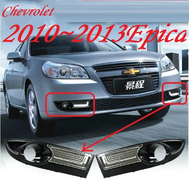Автомобильный бампер фара для Chevrolet Epica дневная лампа 2009 ~ 2012/2014 аксессуары