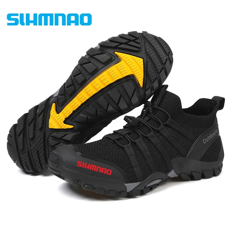 

2023 Men's Outdoor Fishing Leisure Tracing Creek Shoes Picnic Leisure Camping Adventure Running Large Mesh Mountaineering Shoes