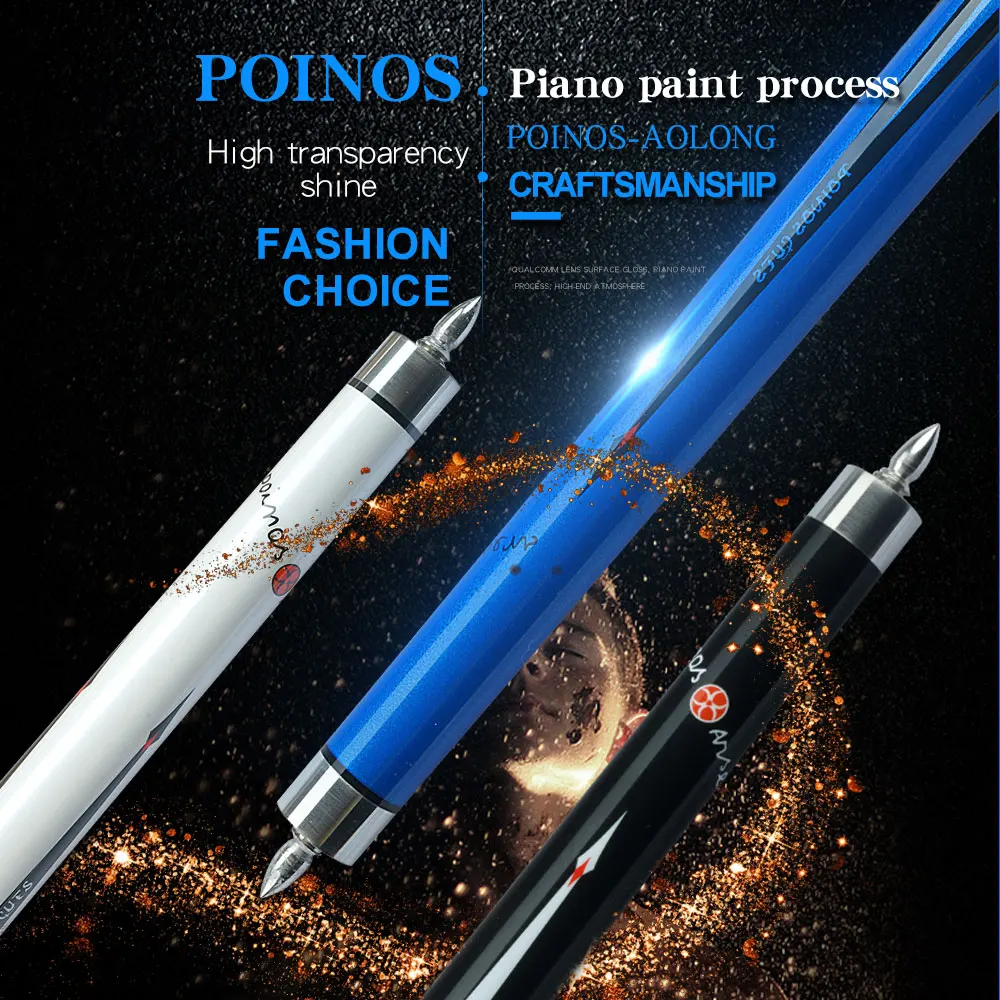 Бильярдный Кий POINOS AOLONG с кленовым стержнем 10/11 5/12 5 мм наконечник XTC Зажимная пуля