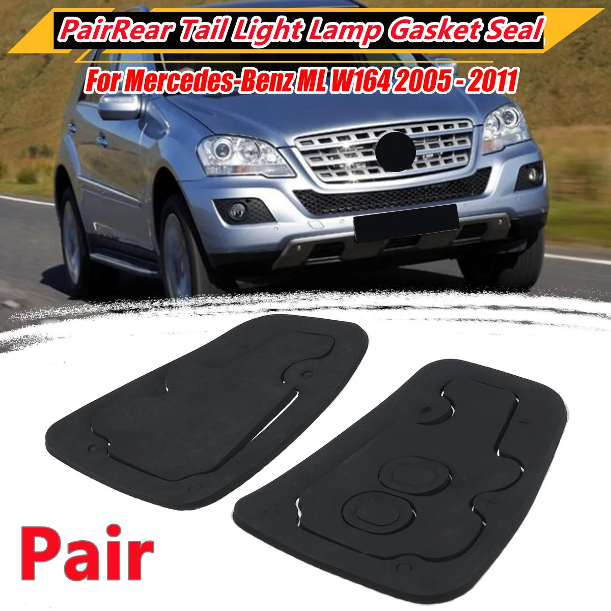 

Новинка, 2 шт., прокладки для заднего тормоза Mercedes Benz ML W164 2005-2011 A1648261691 A1648261591